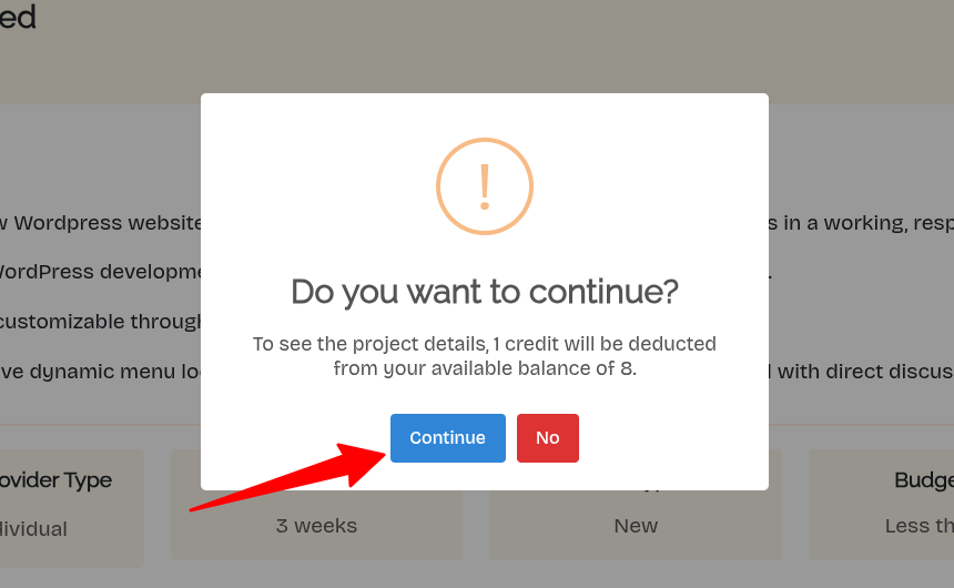Confirm your purchase desktop